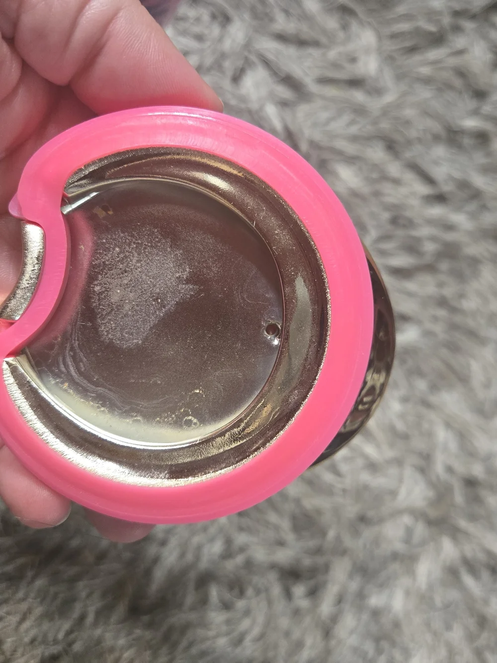 Lilly Pulitzer Ceramic Travel Mug With Gold Lid